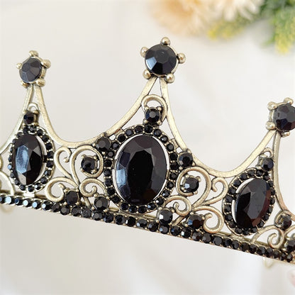 Elegant Black Crown